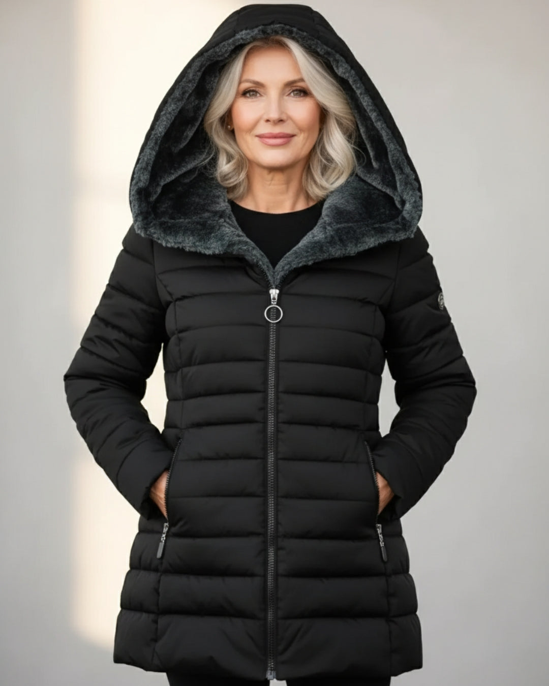 Emily | Fleece Lined Puffer Coat