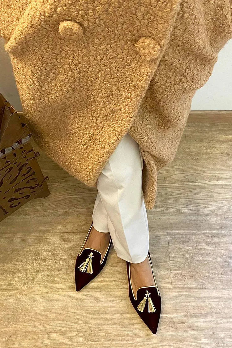 Crystal | Loafer With Elegant Tassels