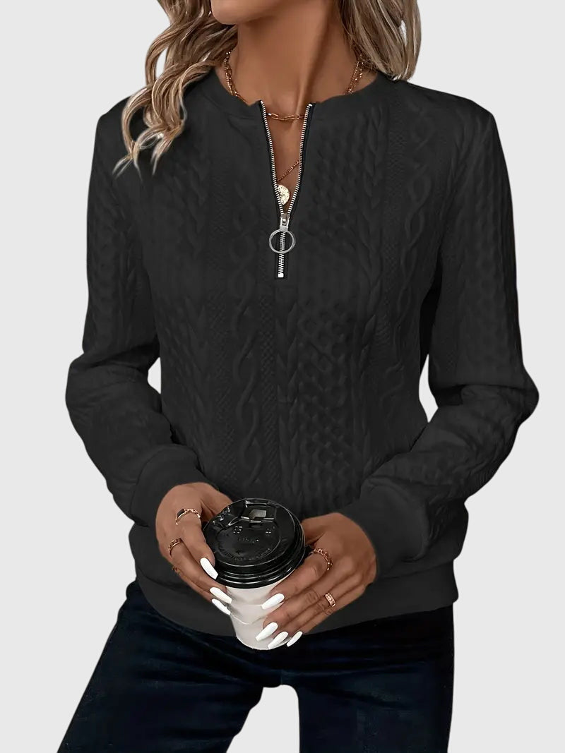 Marianne | Sweater with Zipper