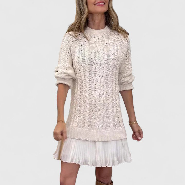 Elaine | Elegant Sweater Dress