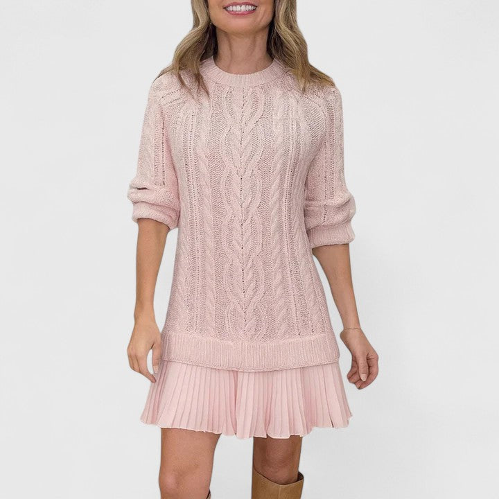 Elaine | Elegant Sweater Dress
