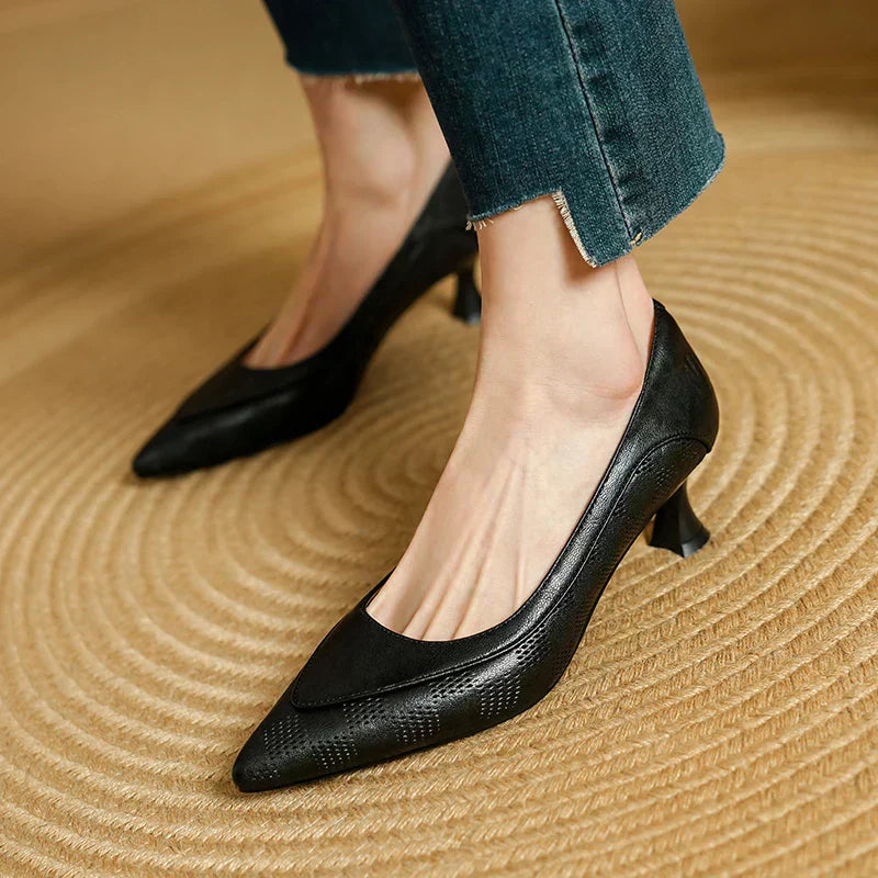 Carrie | Elegant Pumps Real Leather