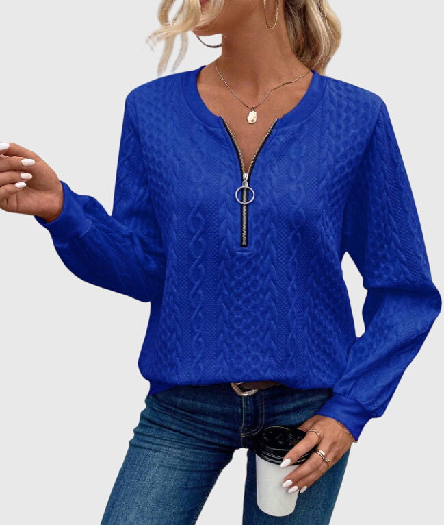 Marianne | Sweater with Zipper