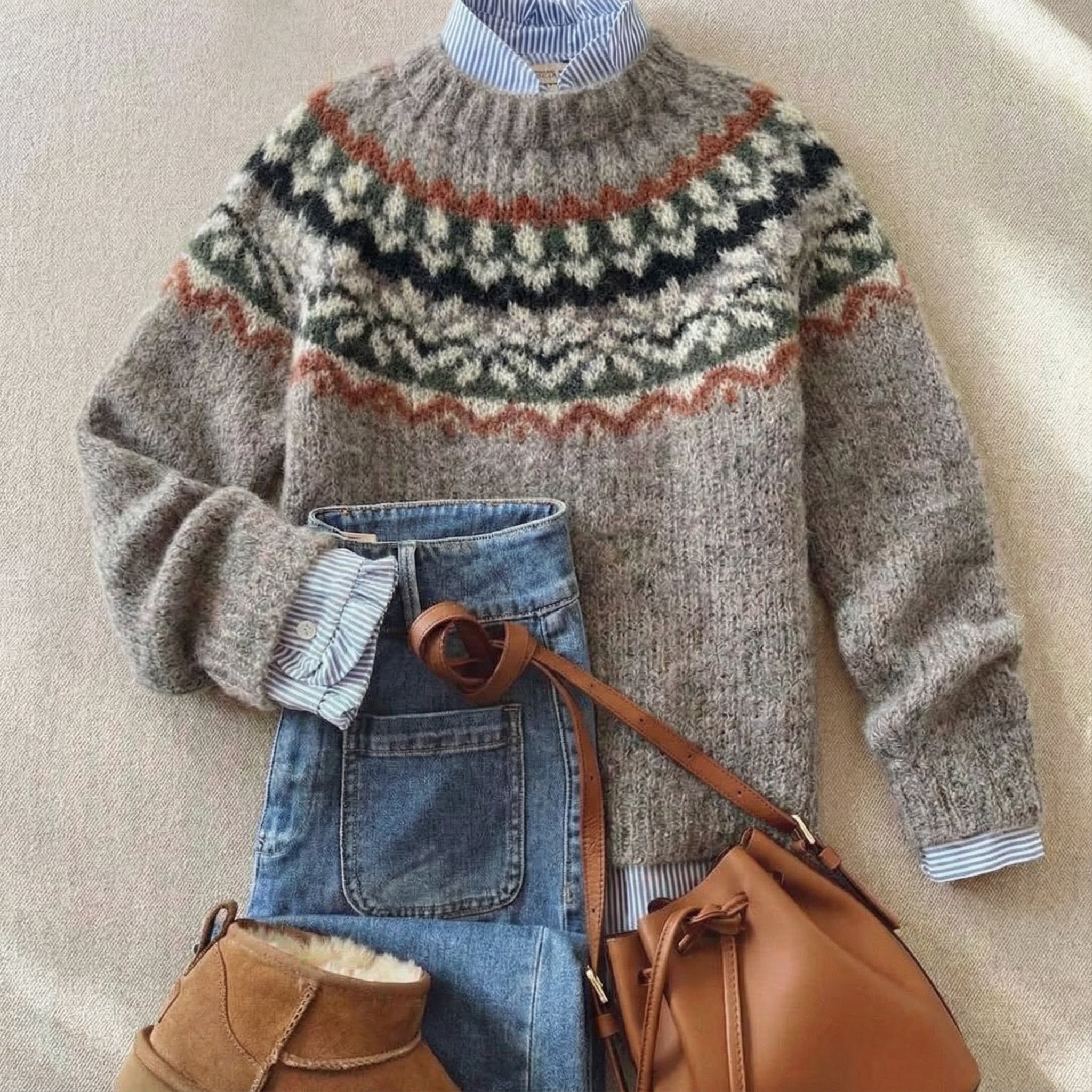 Luella | Heritage Nordic Knit Sweater