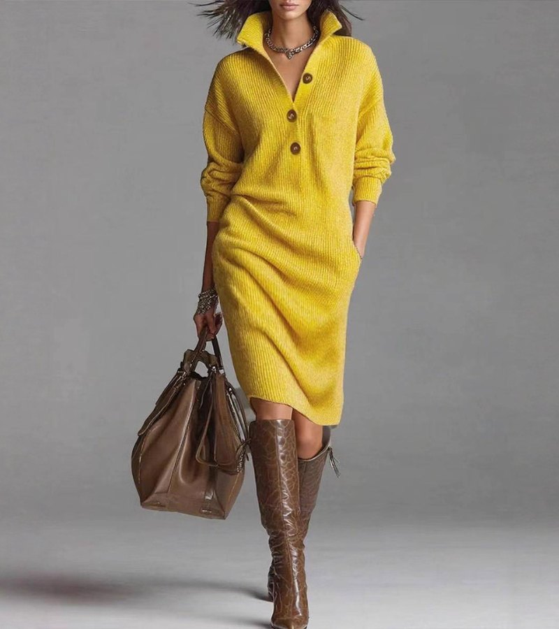 Katherine | Elegant knitted Dress
