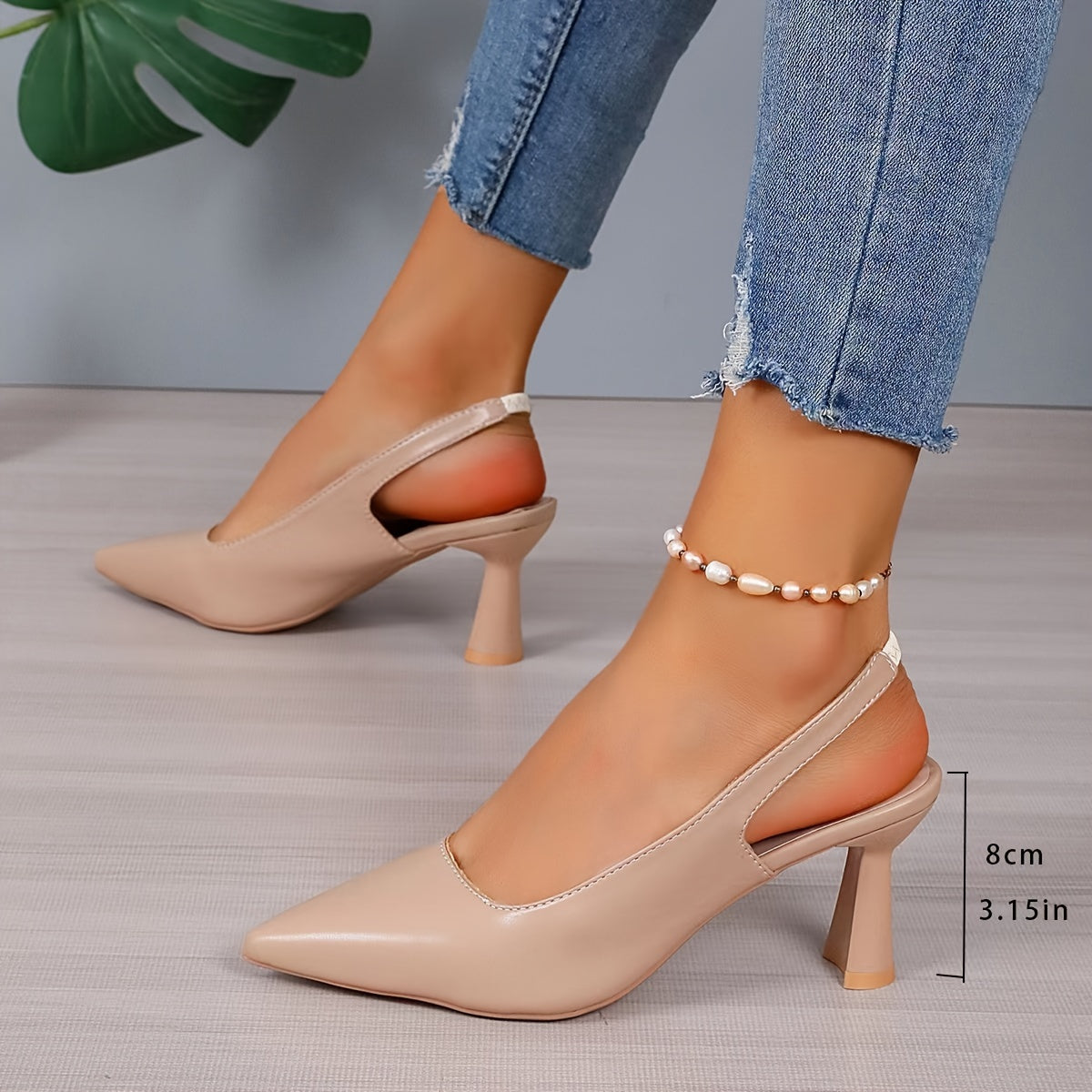 Ella | Elegant Slingback Heels