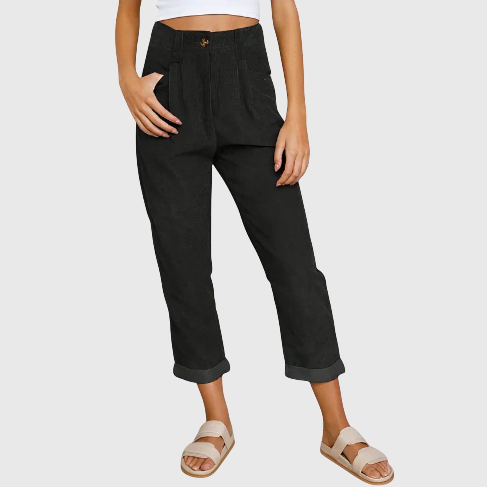 Chloe | Modern Cord Pants