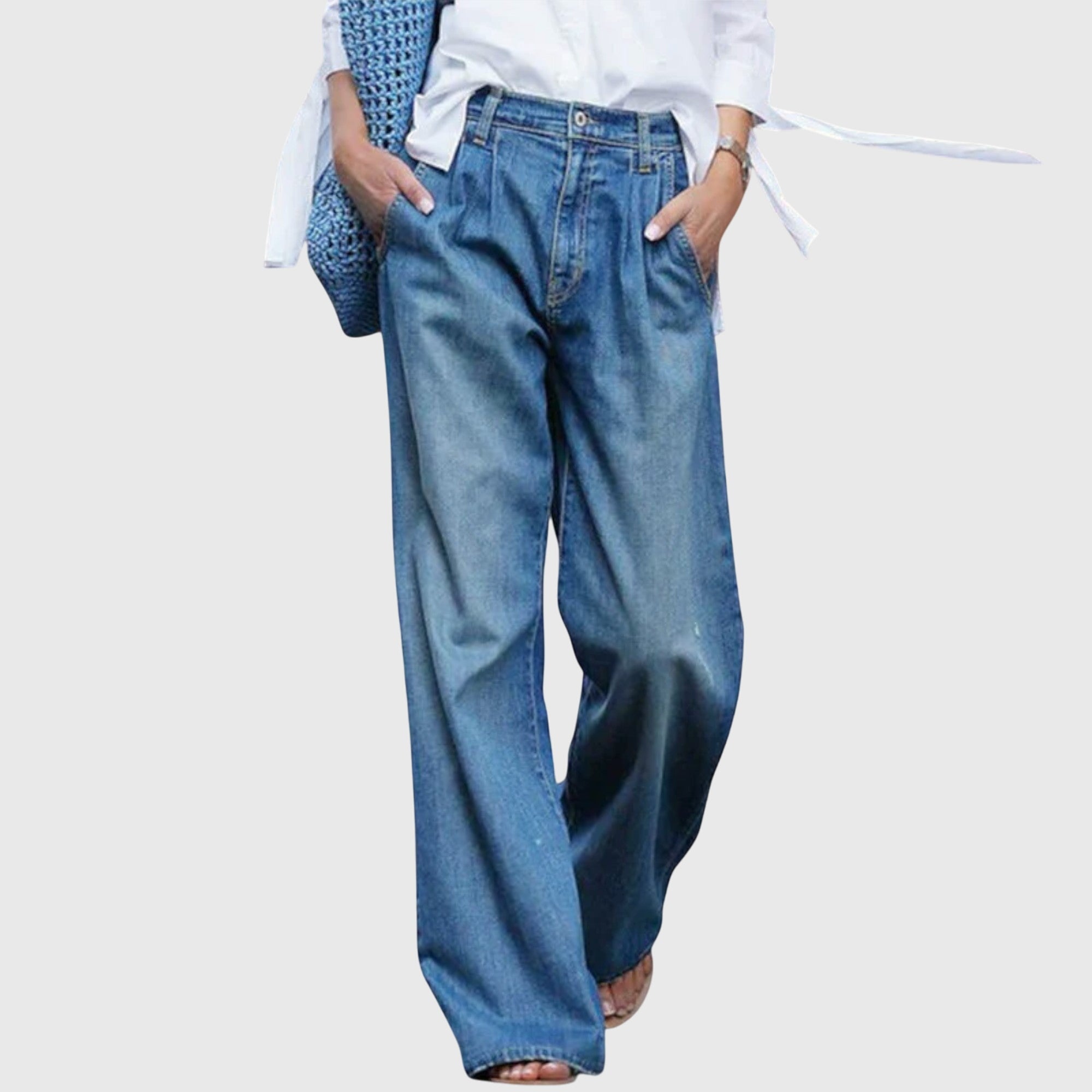 Aubrey | High-Quality Jeans with Wide Legs