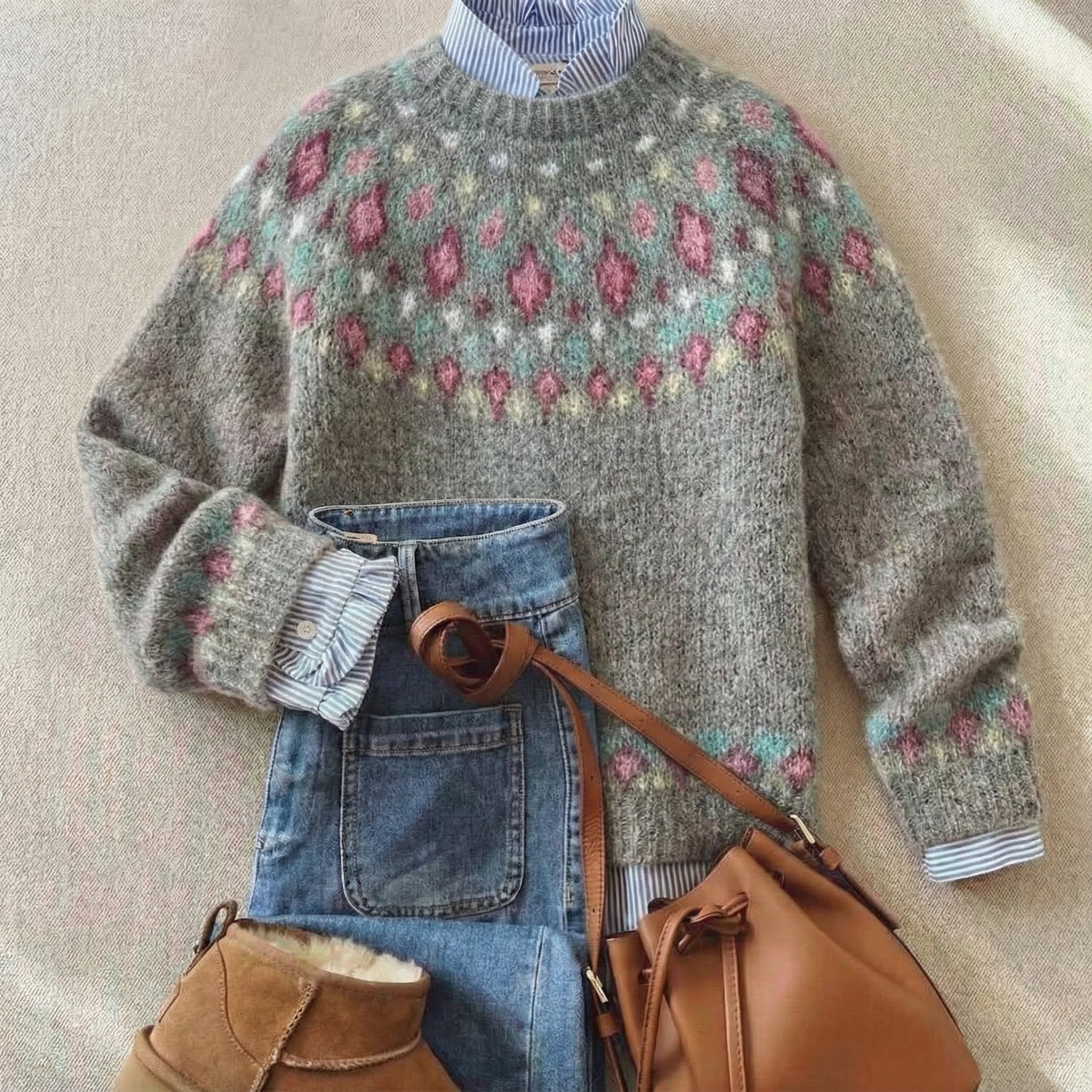 Luella | Heritage Nordic Knit Sweater