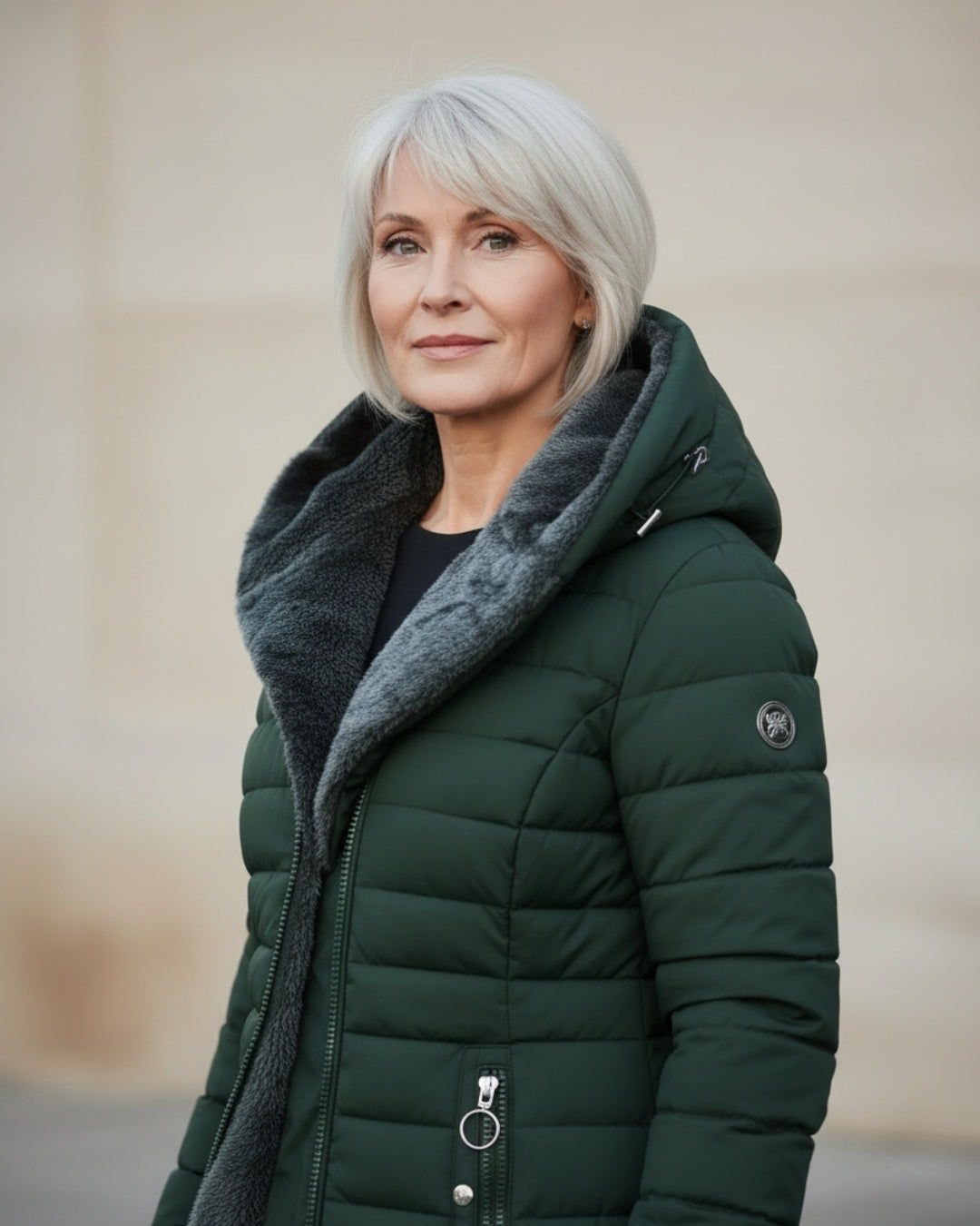 Emily | Fleece Lined Puffer Coat