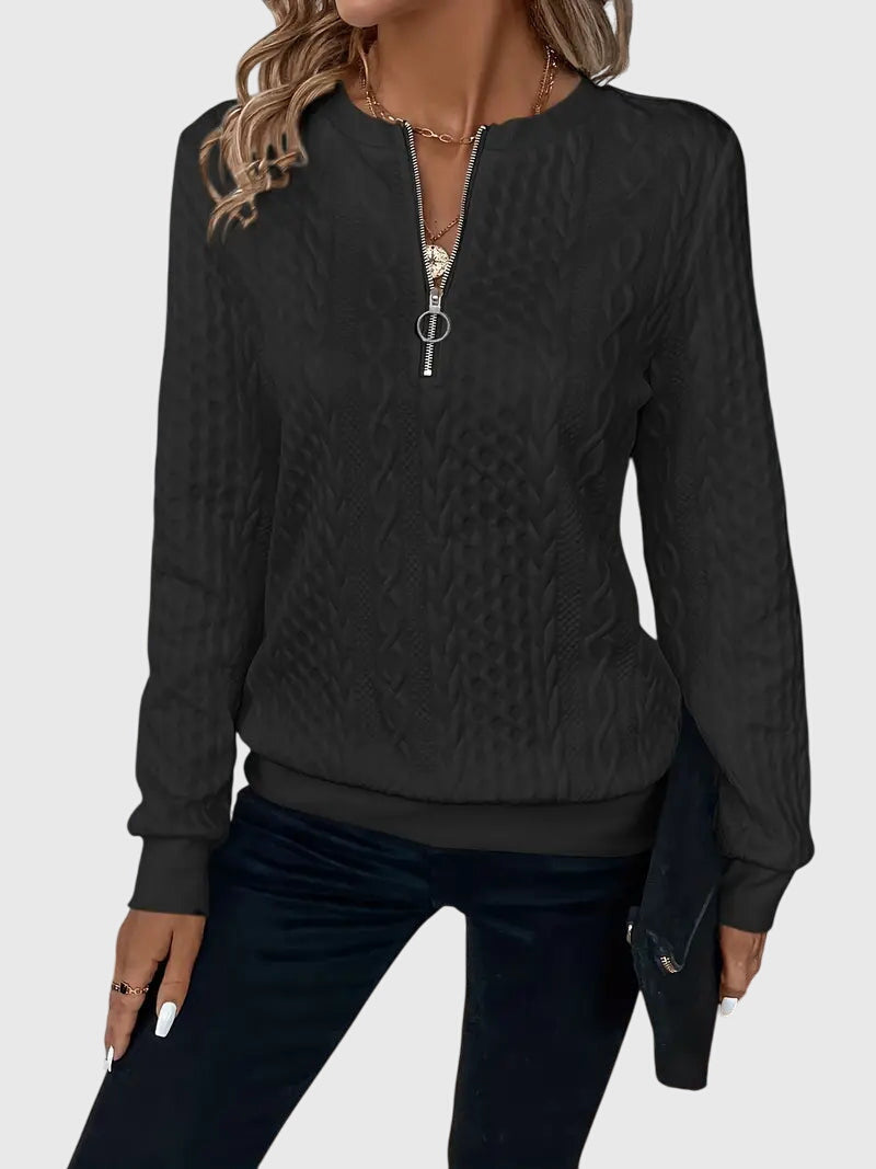 Marianne | Sweater with Zipper