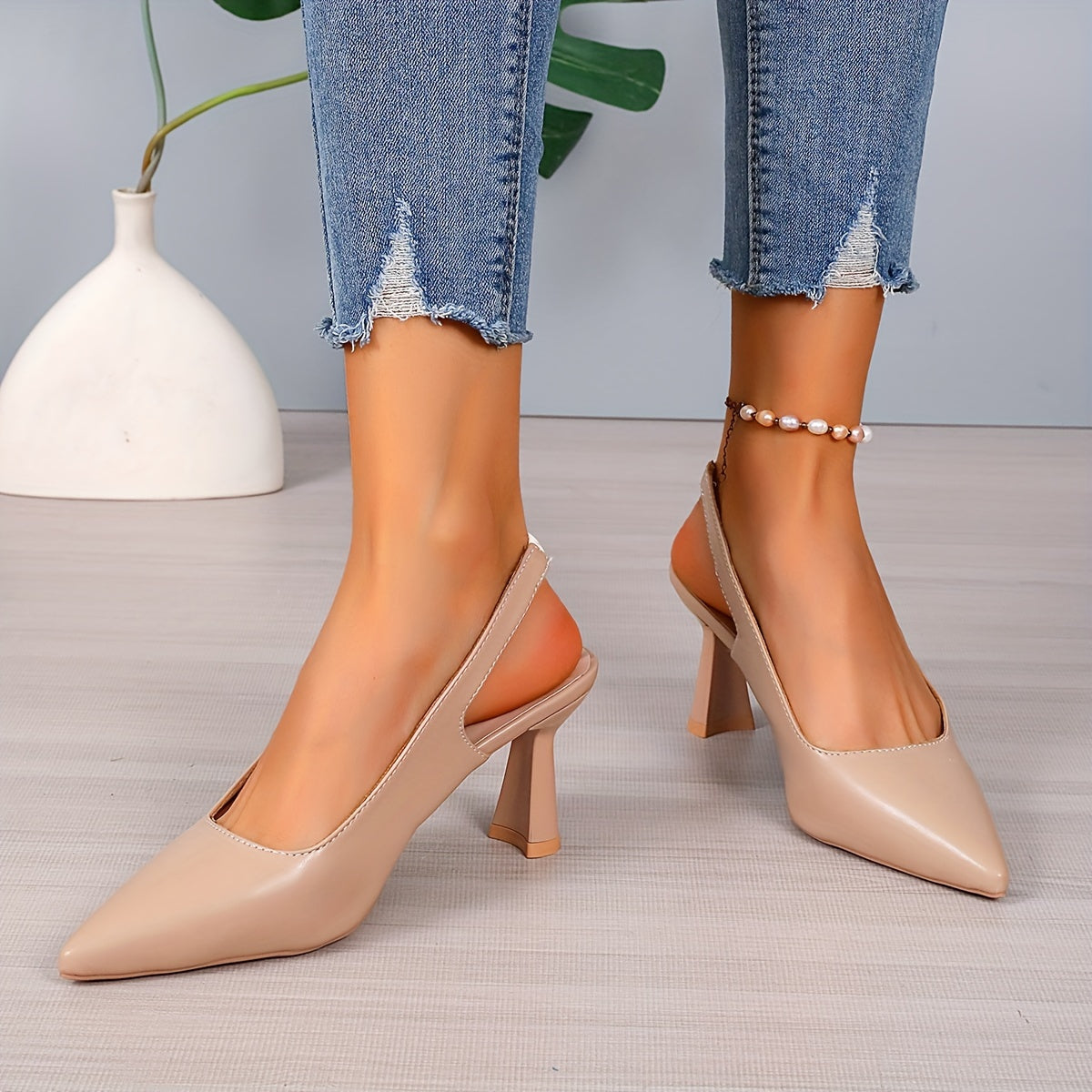 Ella | Elegant Slingback Heels