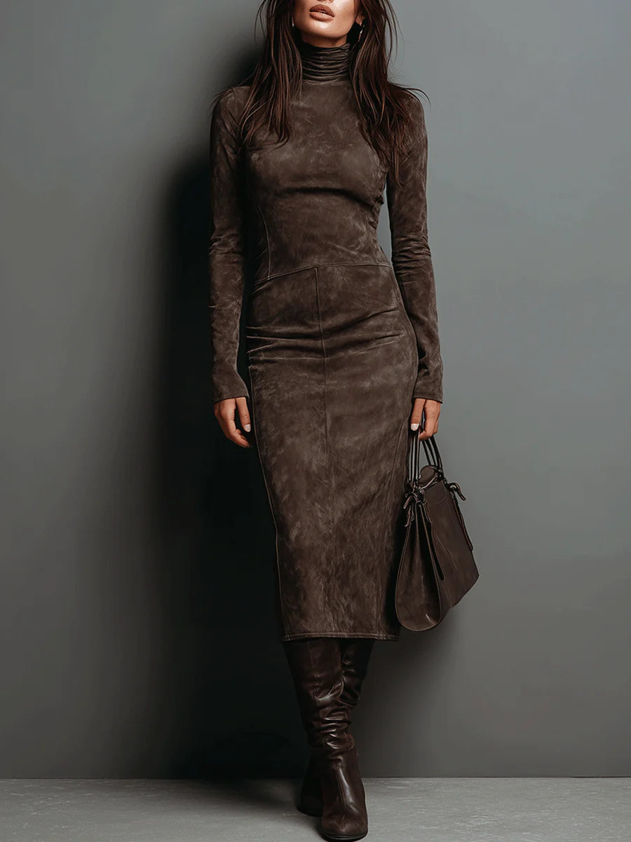 Eliza | Long Sleeve Midi Dress