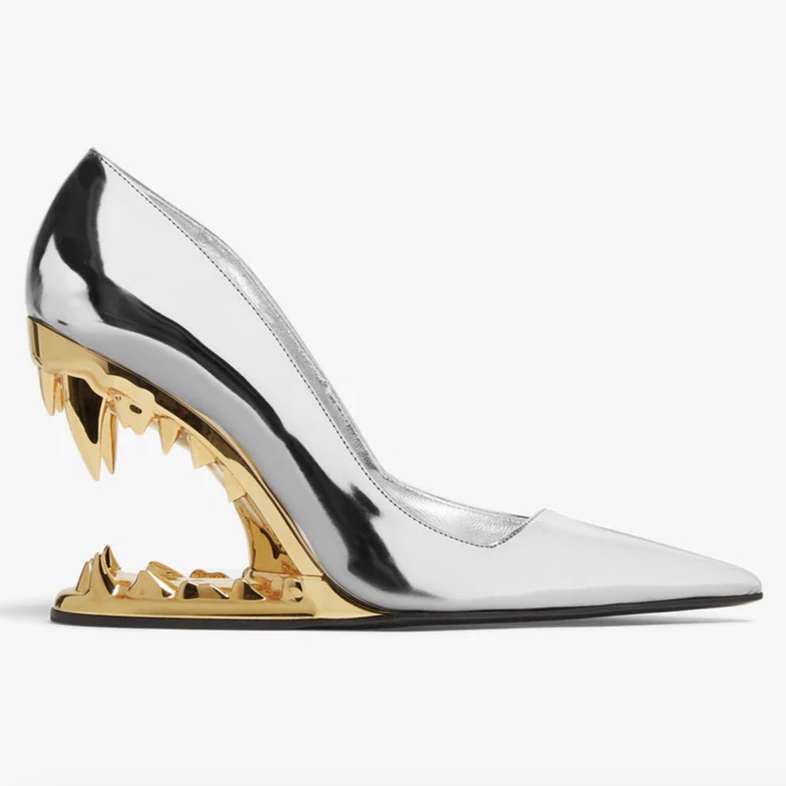 Ava | Panther Teeth High-Heel Stiletto Pumps