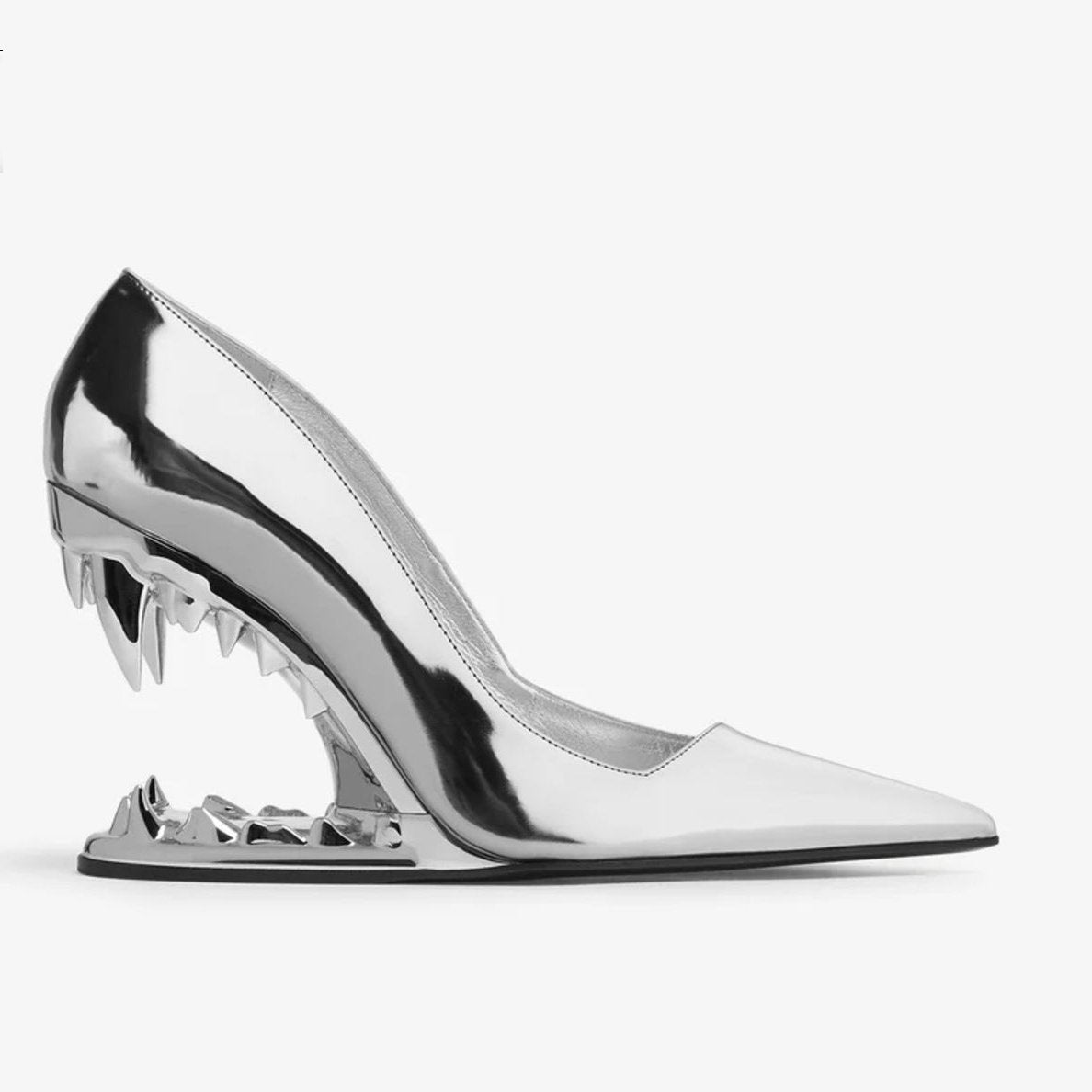 Ava | Panther Teeth High-Heel Stiletto Pumps