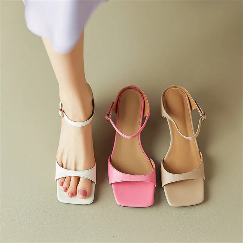 Mia | Rosa Heel Mules