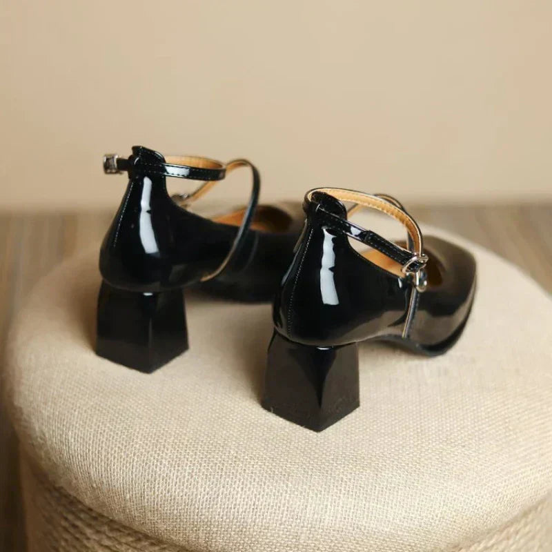 Bethany | Elegant Ankle-Strap Pumps