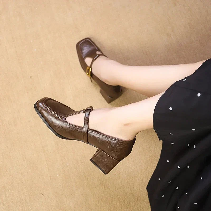 Kathleen | French Mary Janes