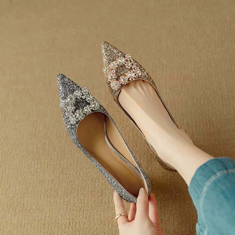 Cynthia | Glitter Pumps
