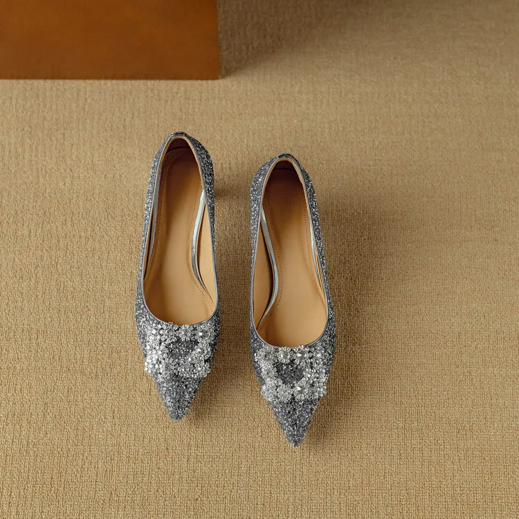 Cynthia | Glitter Pumps