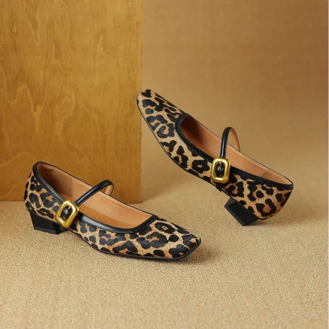 Harper | Luxe Leopard Mid-Heels