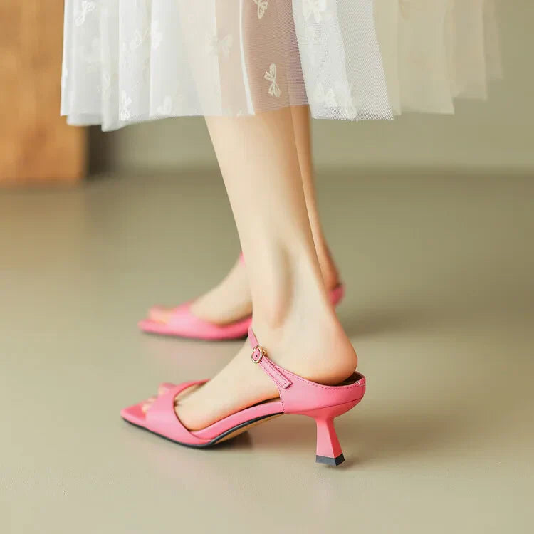Mia | Rosa Heel Mules