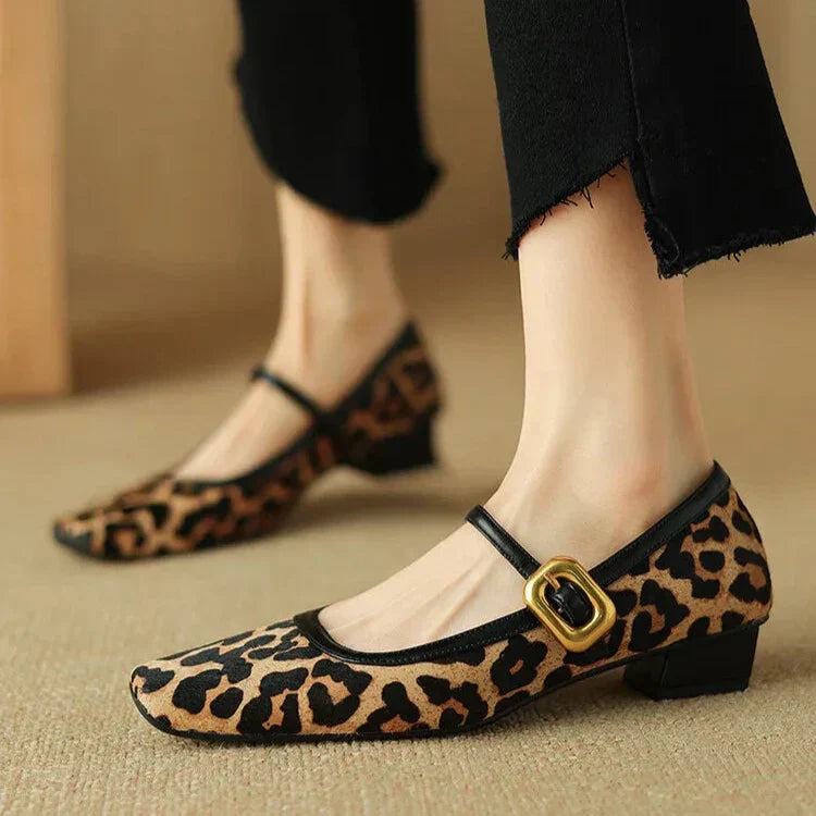 Harper | Luxe Leopard Mid-Heels