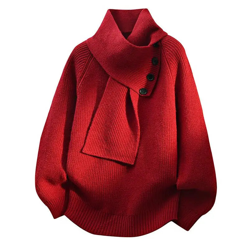 Karina | Soft Button-Detail Knit Sweater
