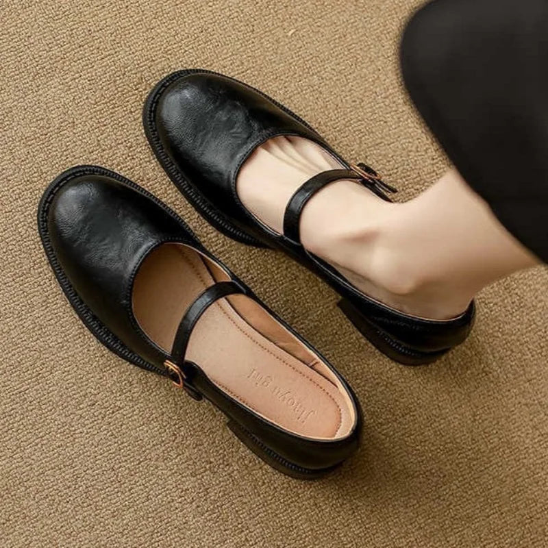 Karen | Classic Comfort Mary Janes Made Of Leather