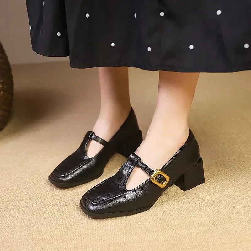Kathleen | French Mary Janes