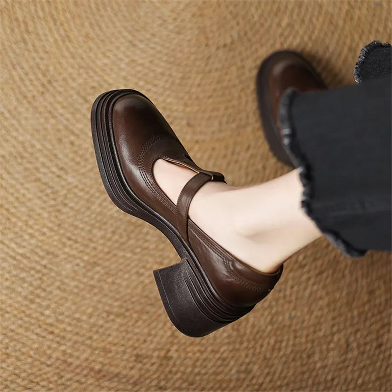 Judith | Chunky Pumps Mary Janes
