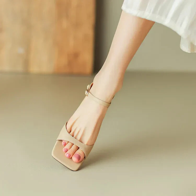 Mia | Rosa Heel Mules