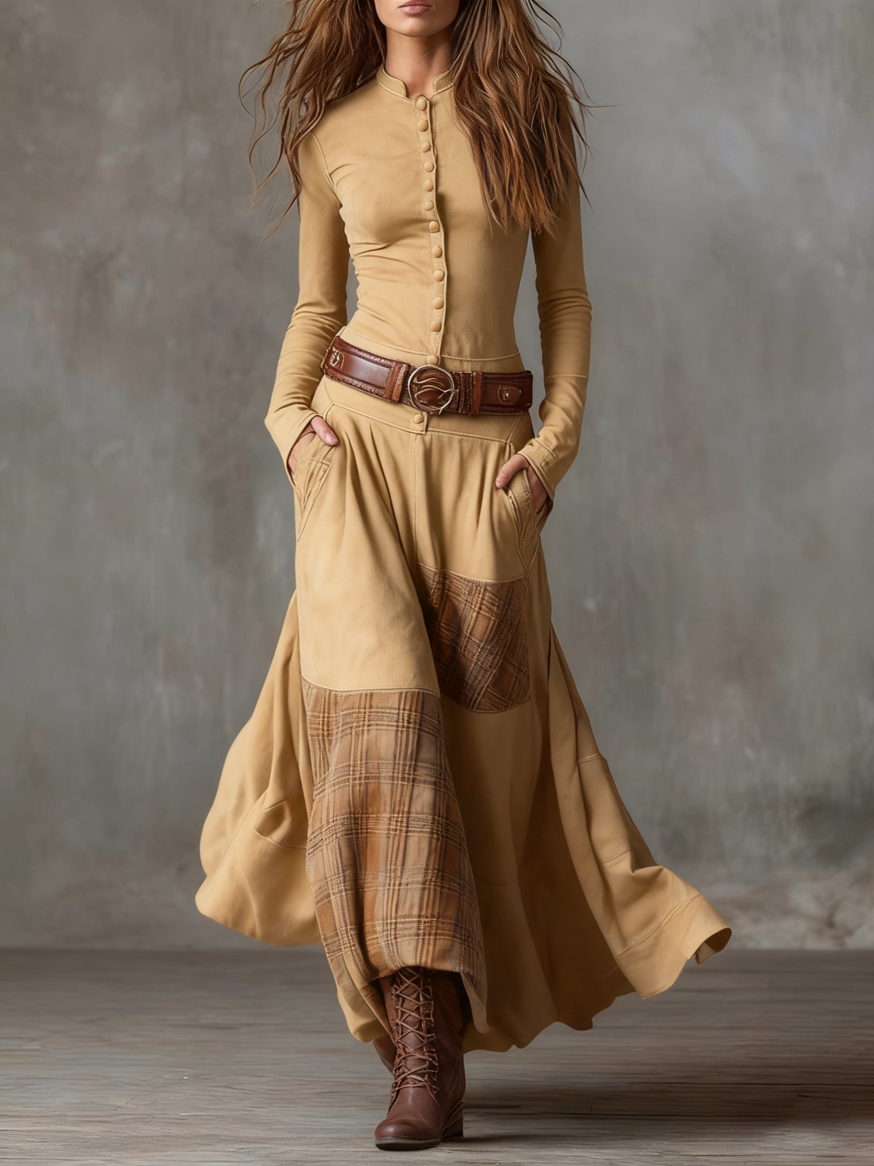 Margaret | Elegant Vintage Maxi Dress