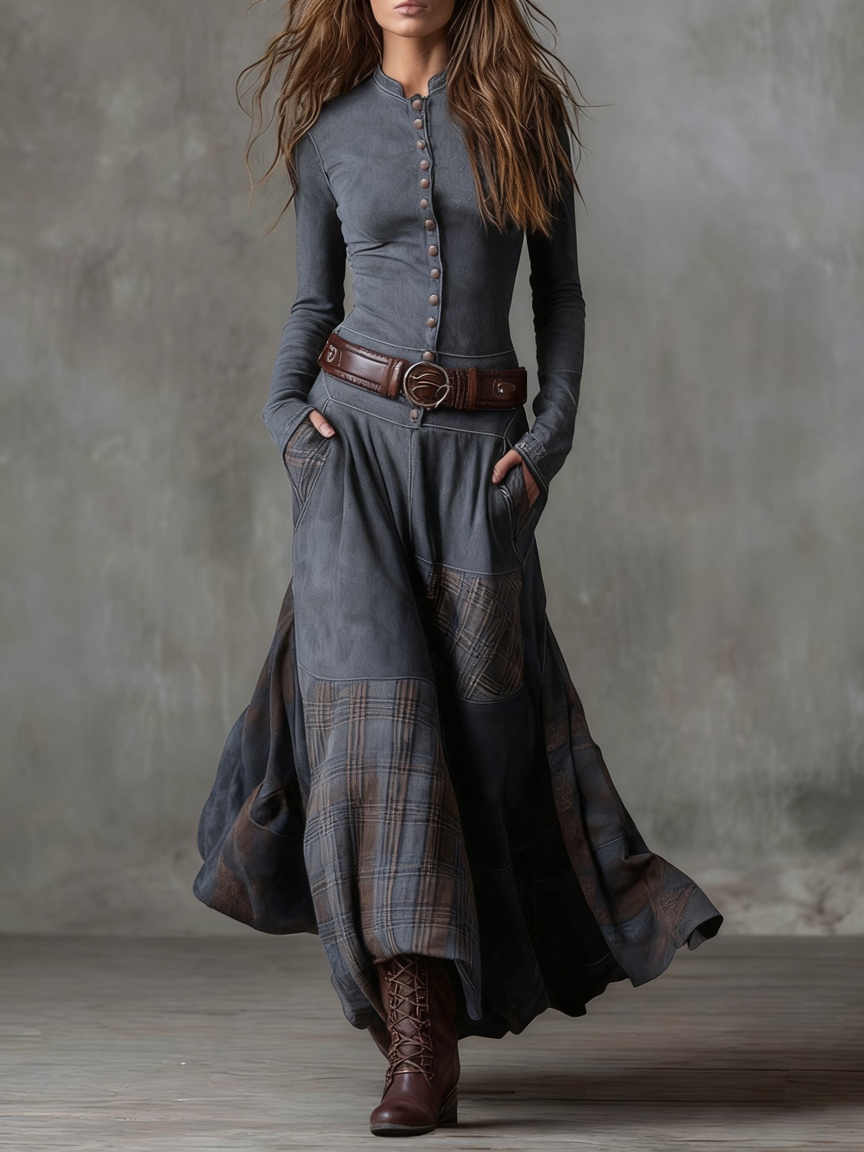Margaret | Elegant Vintage Maxi Dress