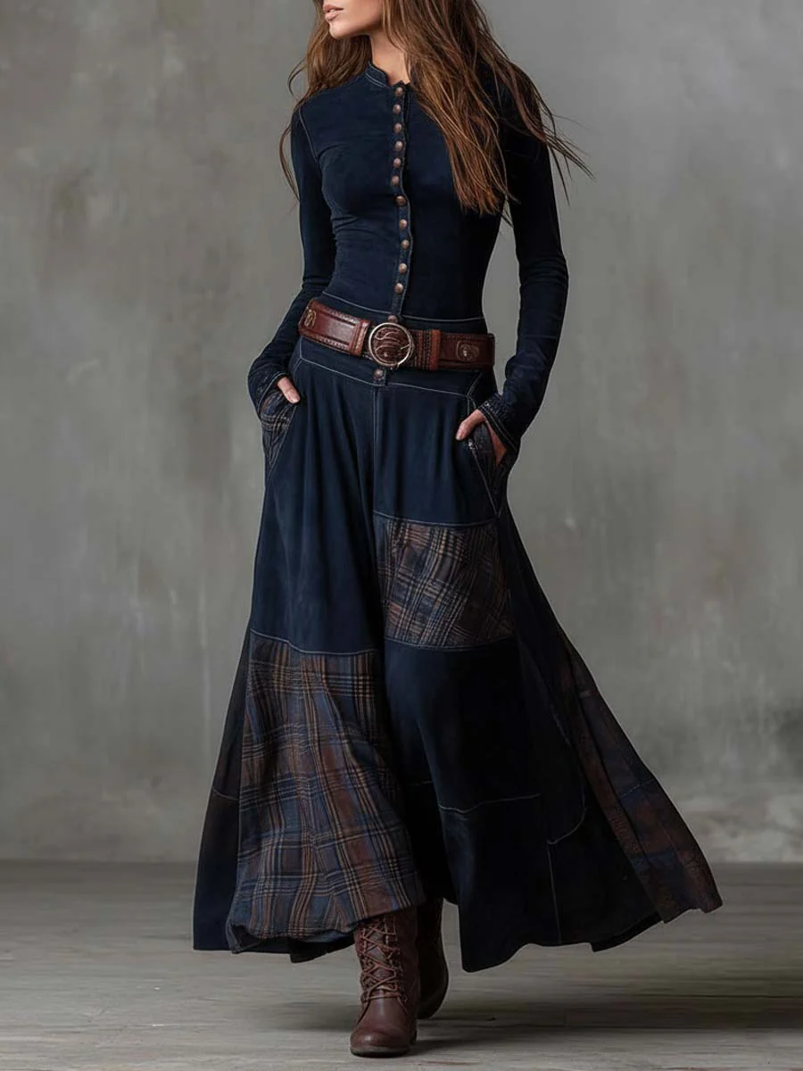 Margaret | Elegant Vintage Maxi Dress