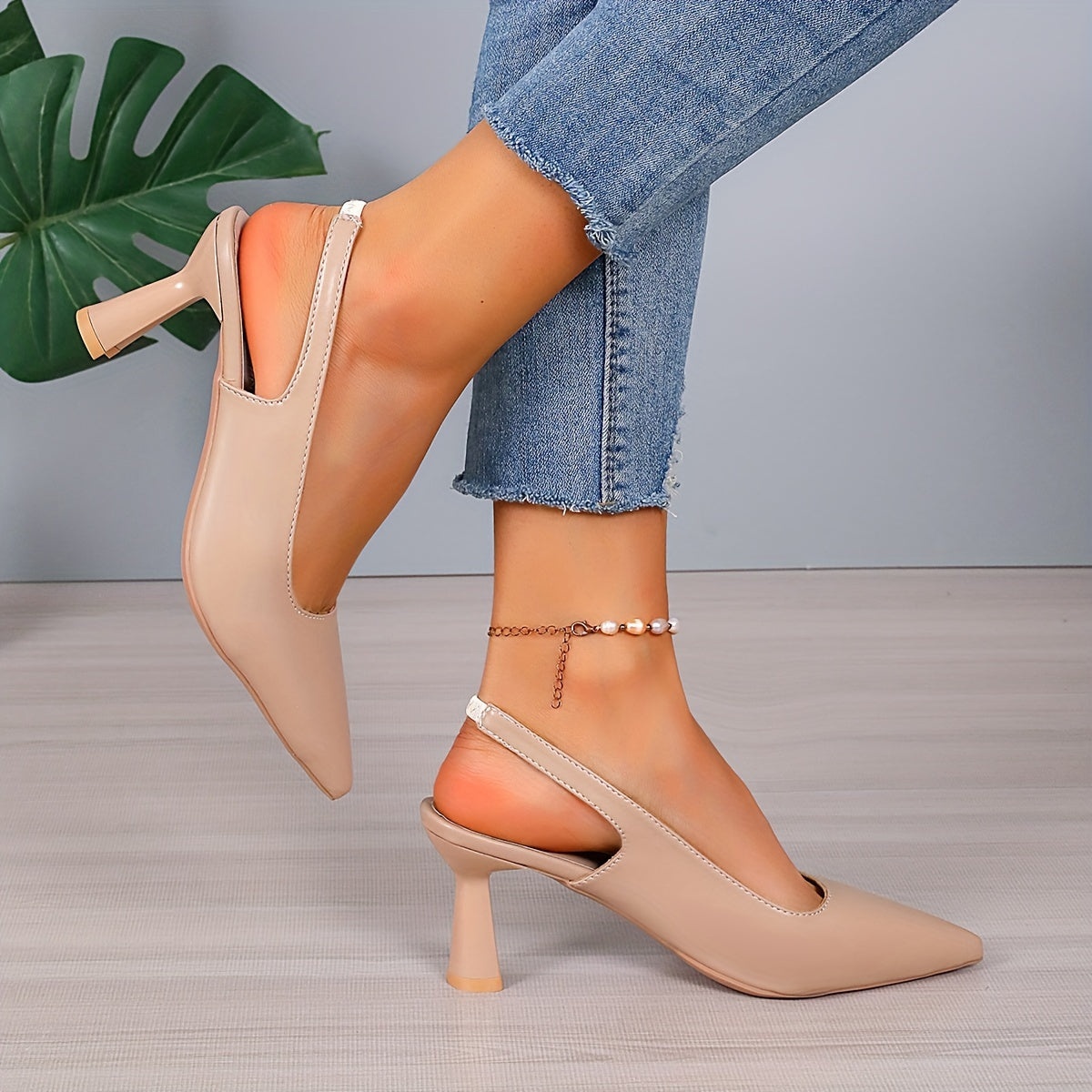 Ella | Elegant Slingback Heels