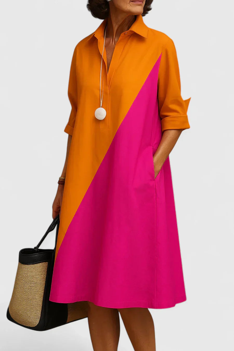 Delaney | Elegant Midi Dress