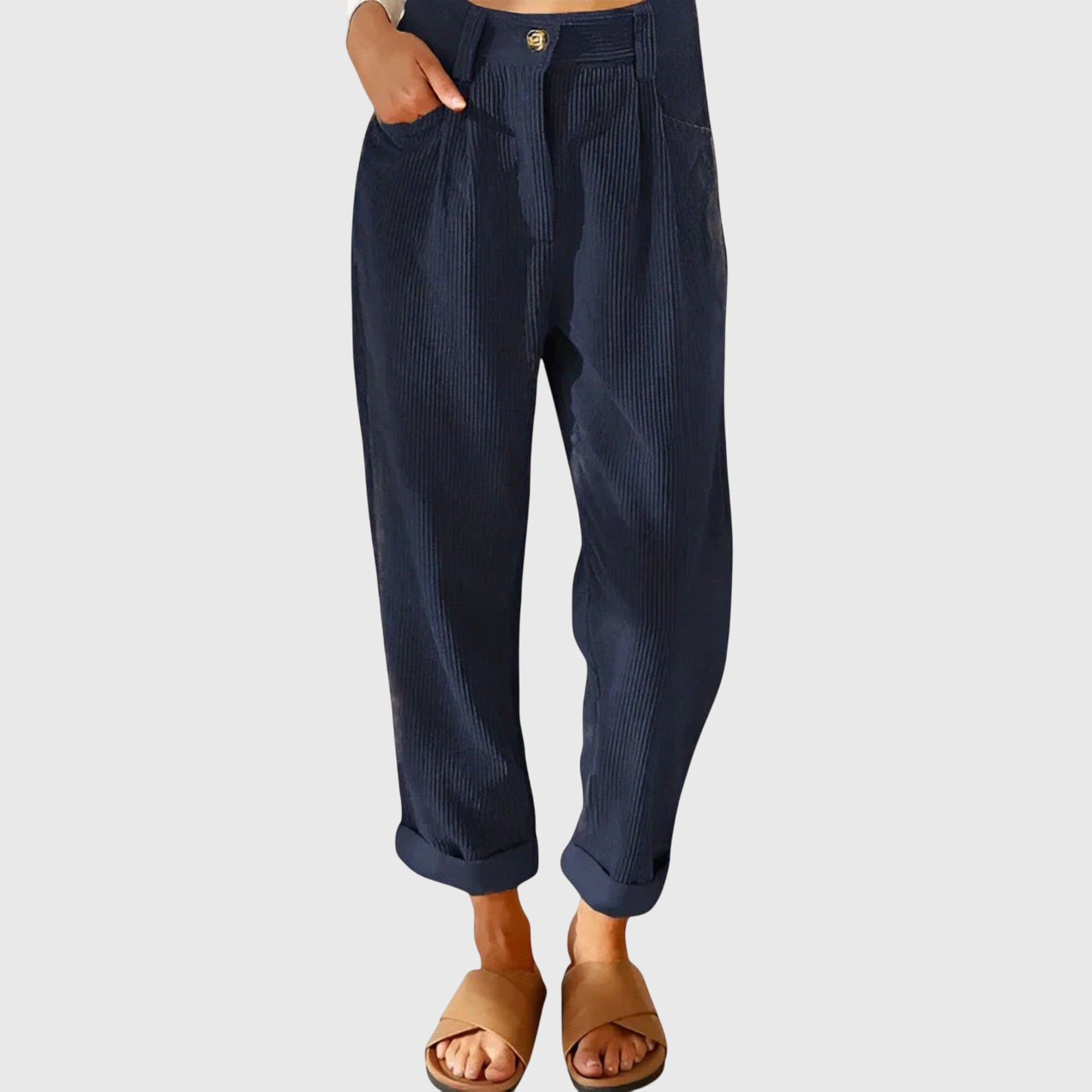 Chloe | Modern Cord Pants
