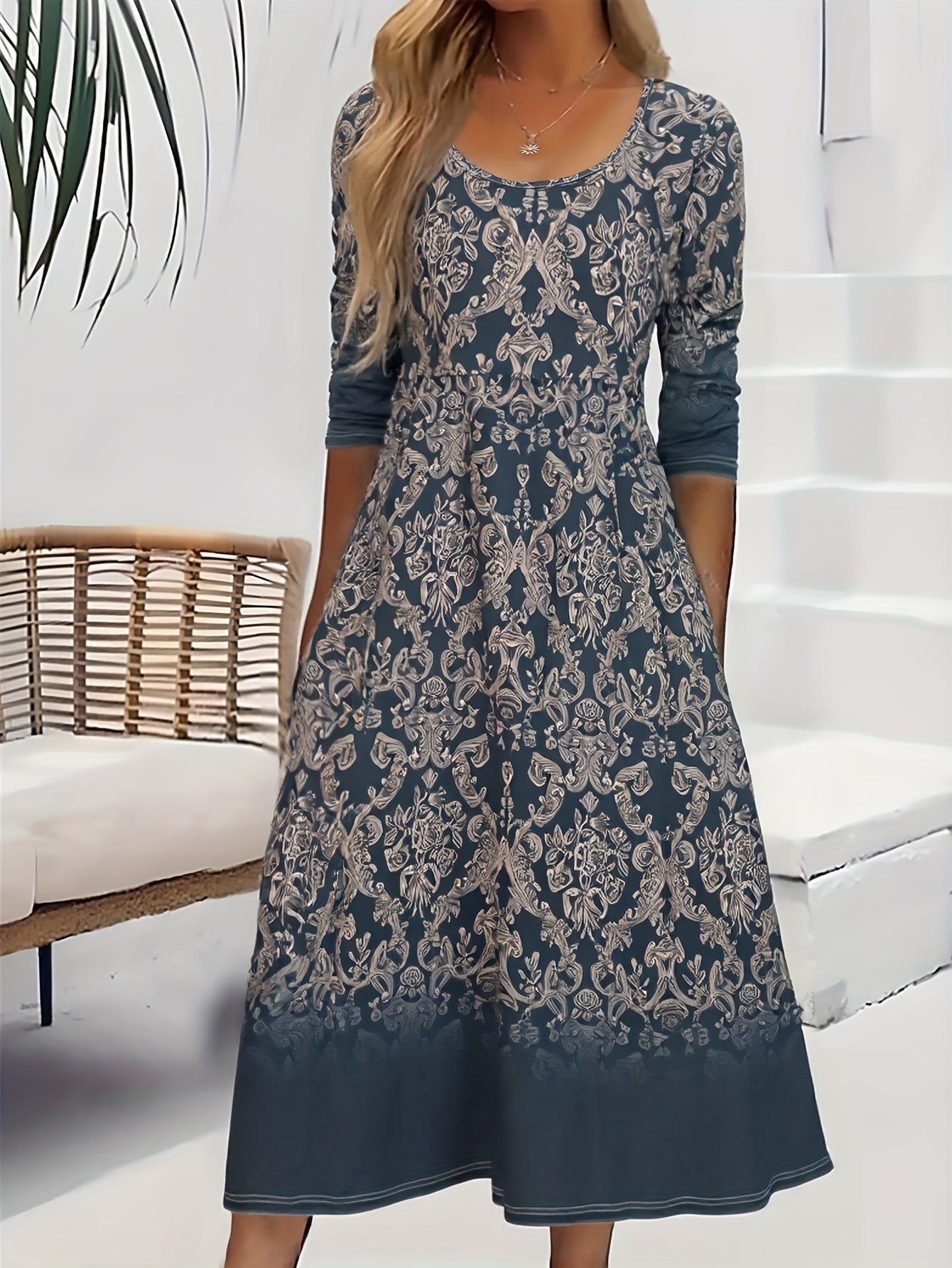 Anita | Botanical Maxi Dress