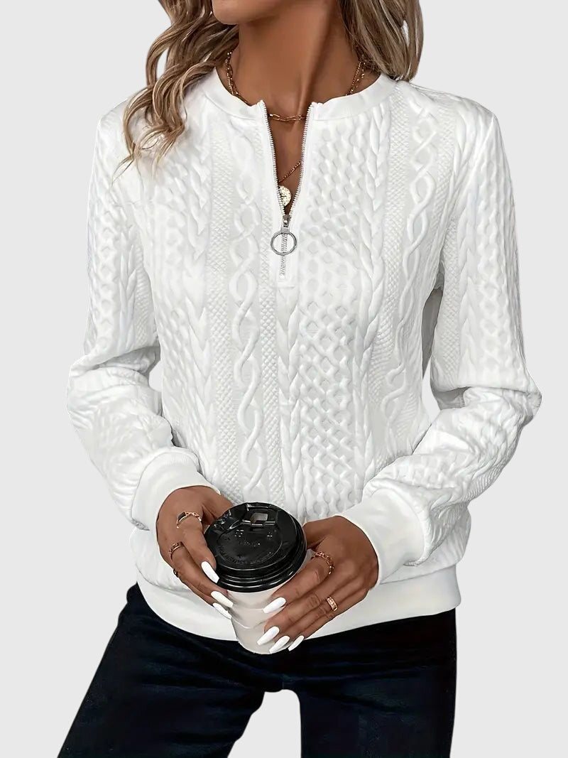 Marianne | Sweater with Zipper