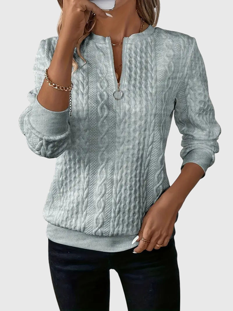 Marianne | Sweater with Zipper