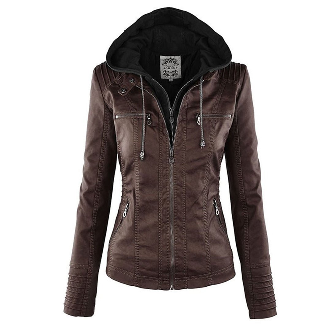 Laura | Elegant Leather Jacket