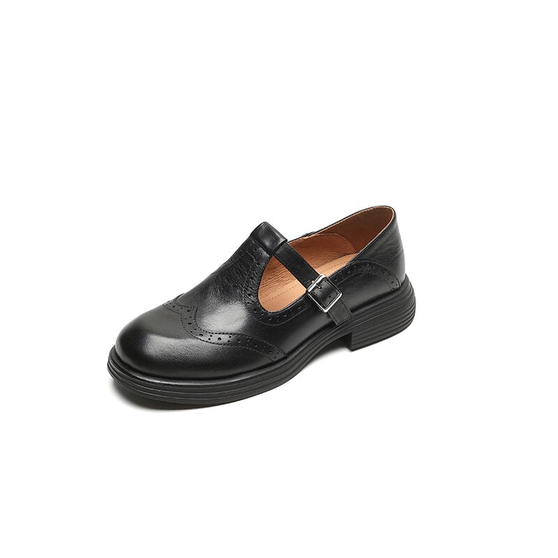 Hannah | Elegant Mary Janes Made Of Leather