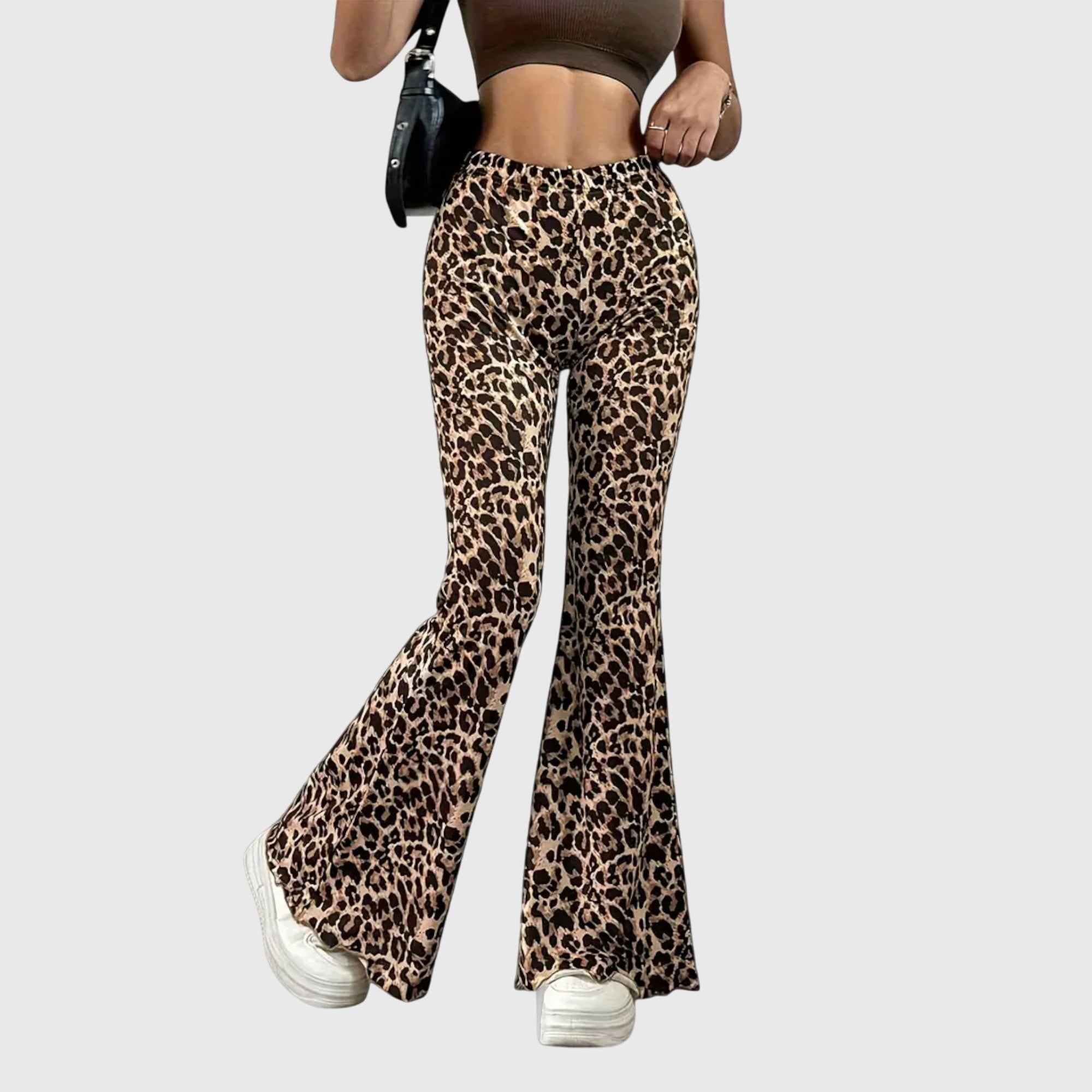 Nevaeh | Leopard Bootcut Pants