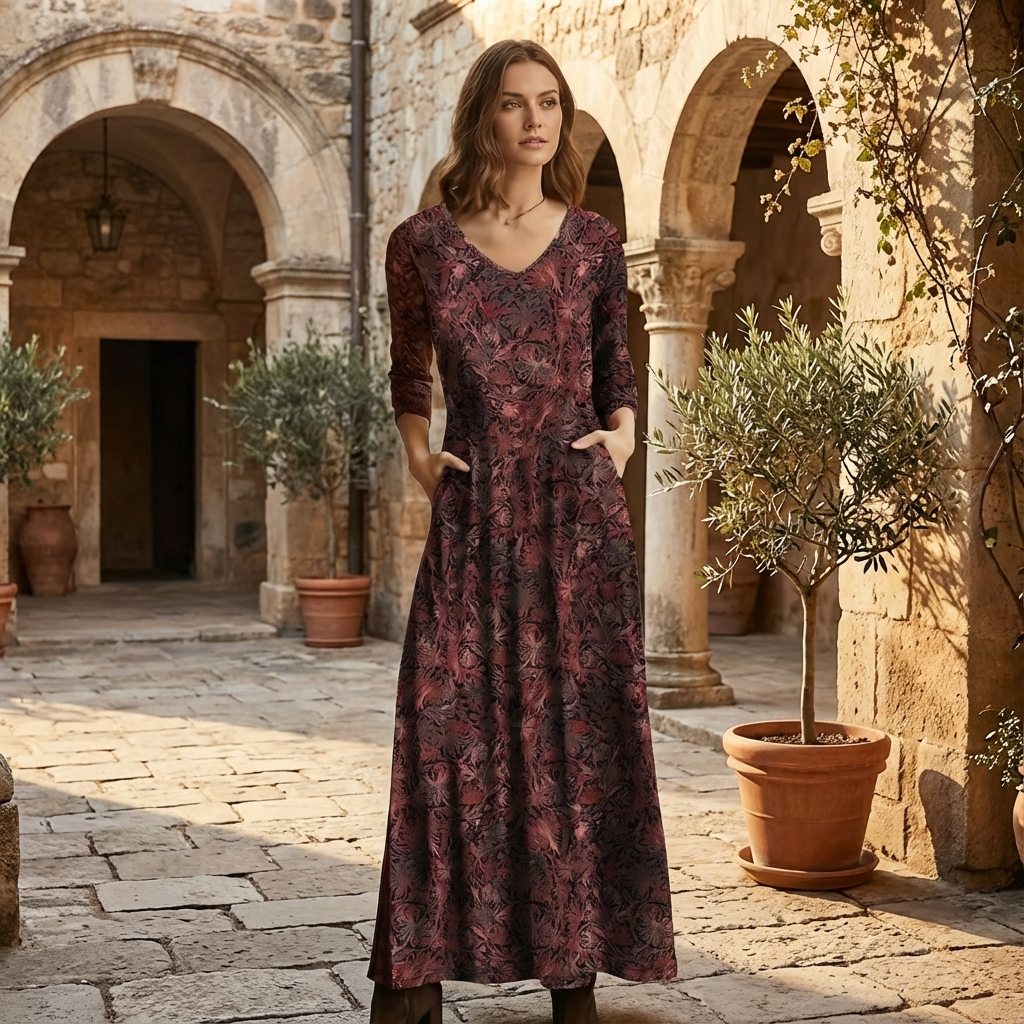 Annette | Floral Maxi Dress