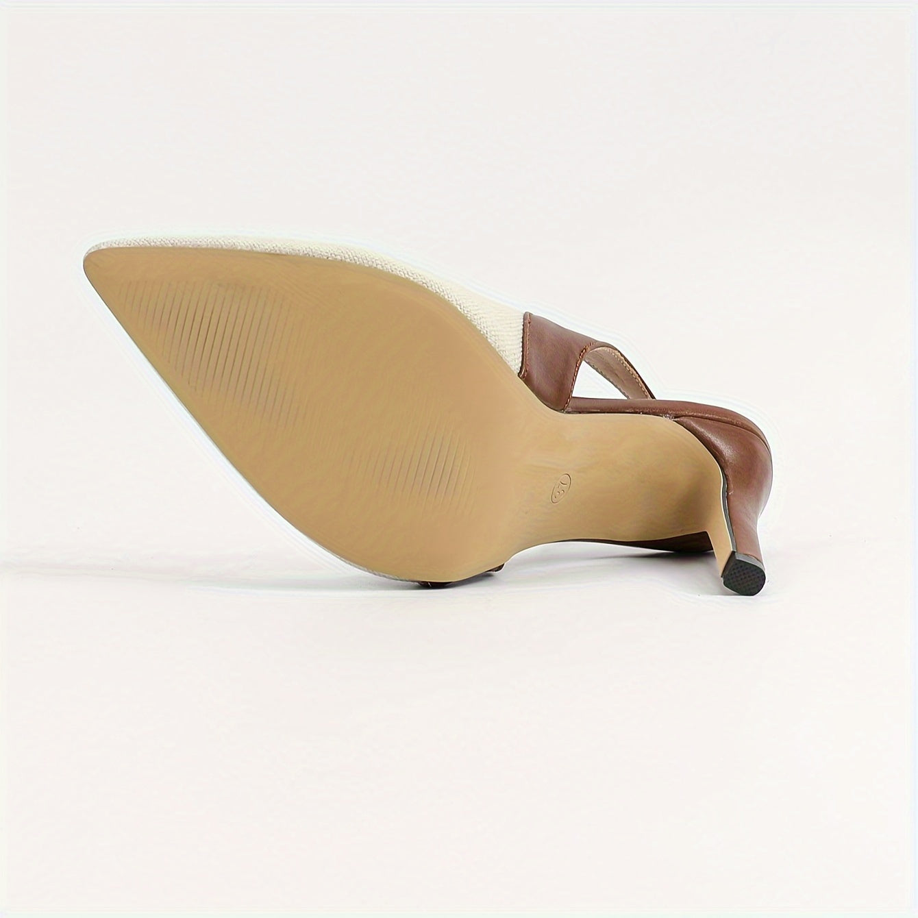 Luna | Contrast Slingback Heels
