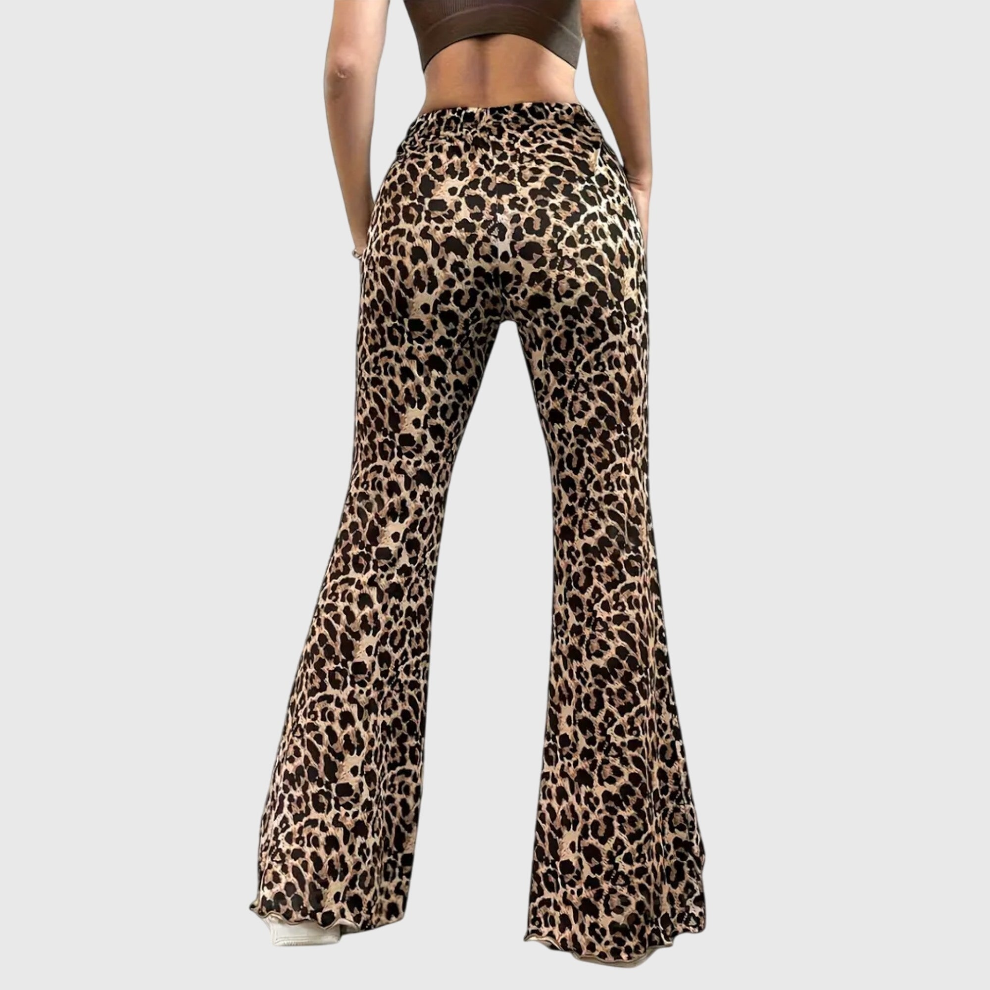 Nevaeh | Leopard Bootcut Pants
