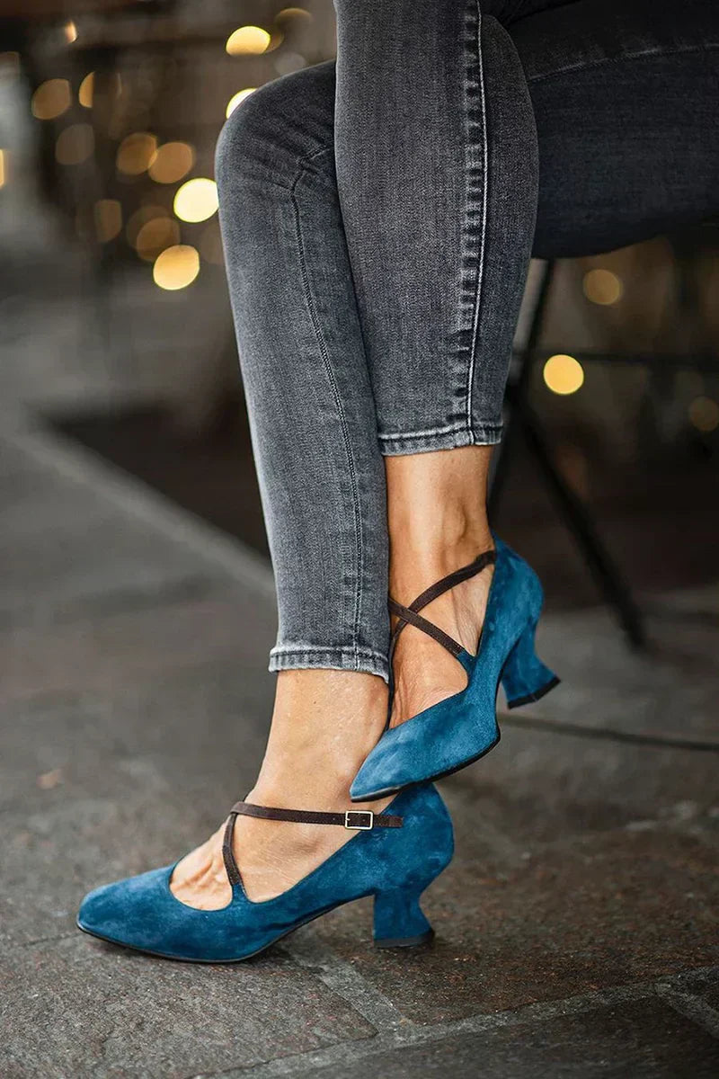 Shannon | Elegant Strap Mid-heels