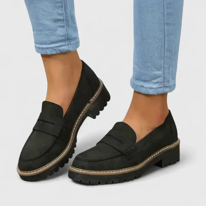 Heidi | Timeless Suede Loafers