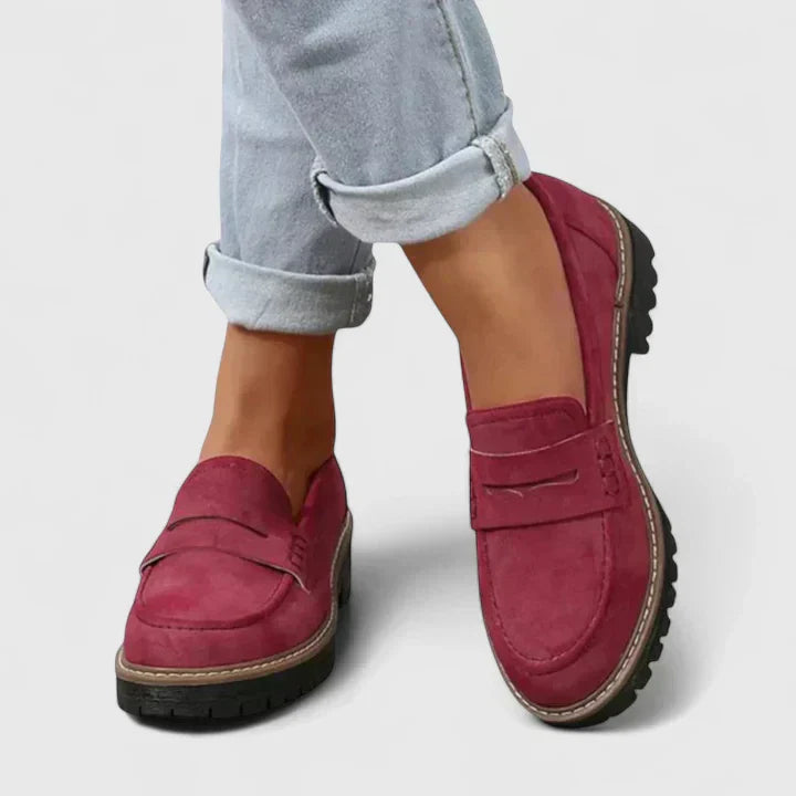 Heidi | Timeless Suede Loafers